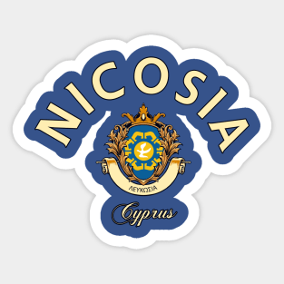 Nicosia Cyprus Sticker